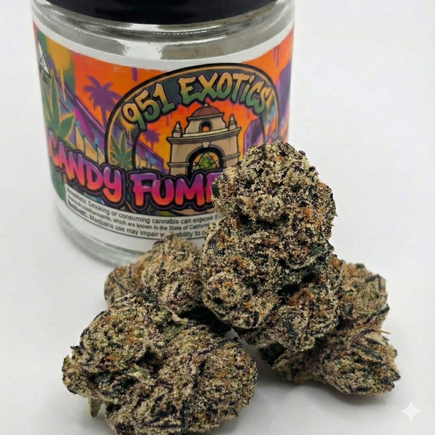 951 Exotics - Candy Fumez X Runtz - 3.5g Topshelf Flower