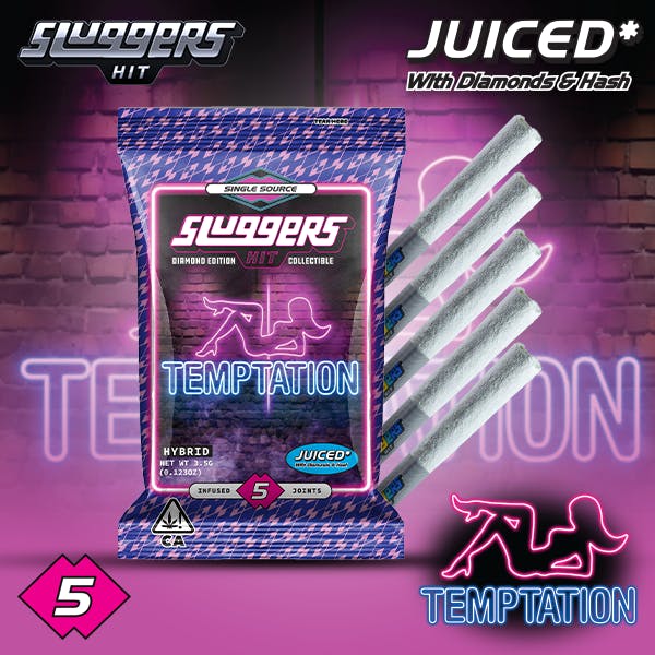 Sluggers - Infused Prerolls - 3.5g 5pk - Temptation