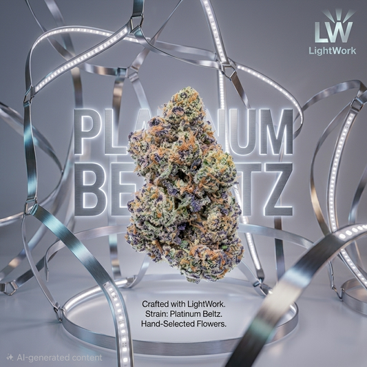 LightWork - Platinum Beltz - 14g Exotic Indoor Flower