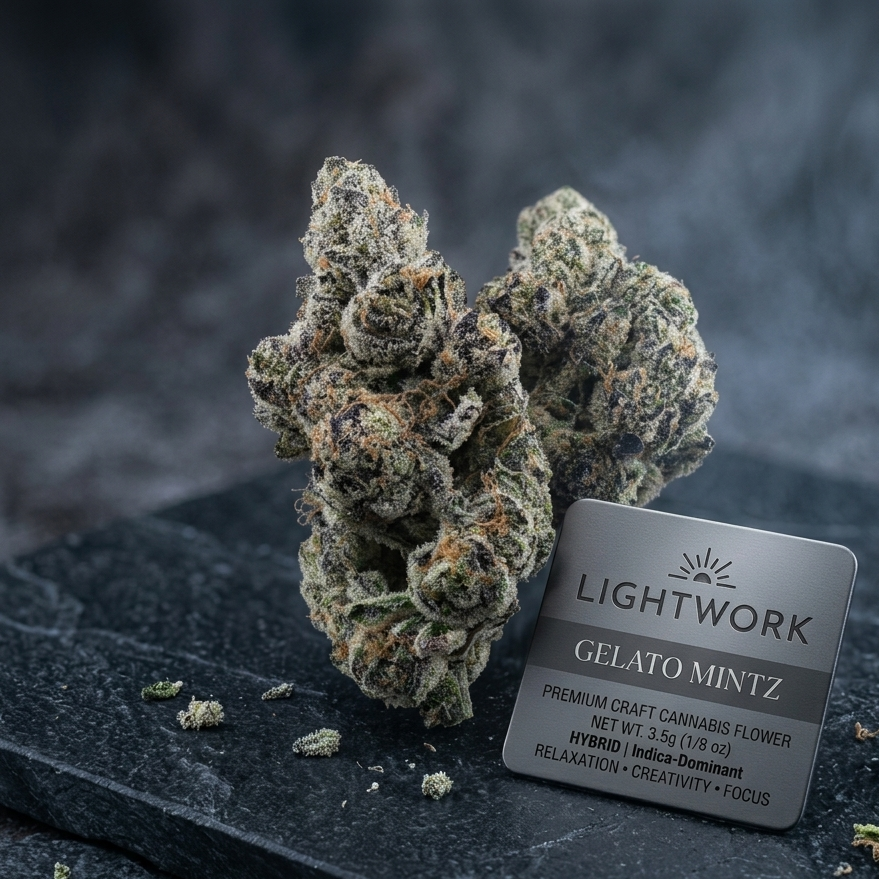 LightWork - Gelato Mintz - 14g Indoor Exotic Flower (BIGS)