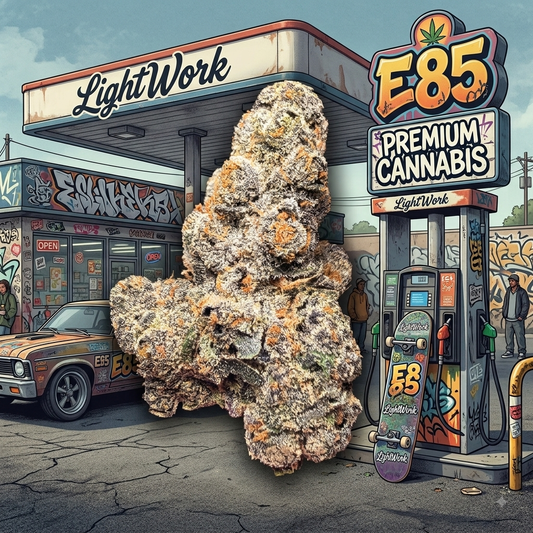 LIGHTWORK EXCLUSIVE - E85 - 3.5g EXOTIC INDOOR FLOWER