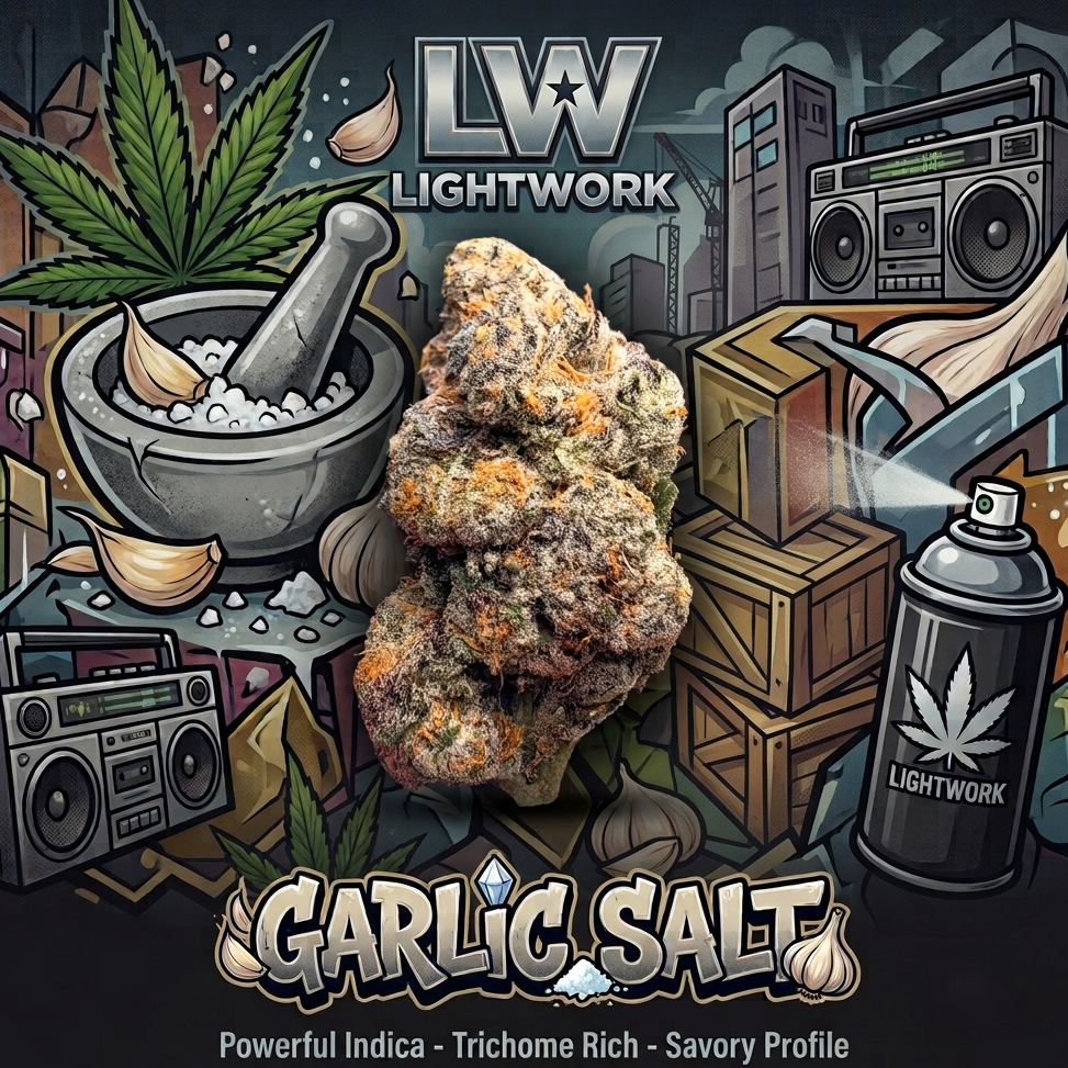 LightWork Exclusive- Garlic Salt - 7g EXOTIC INDOOR (Bigs)