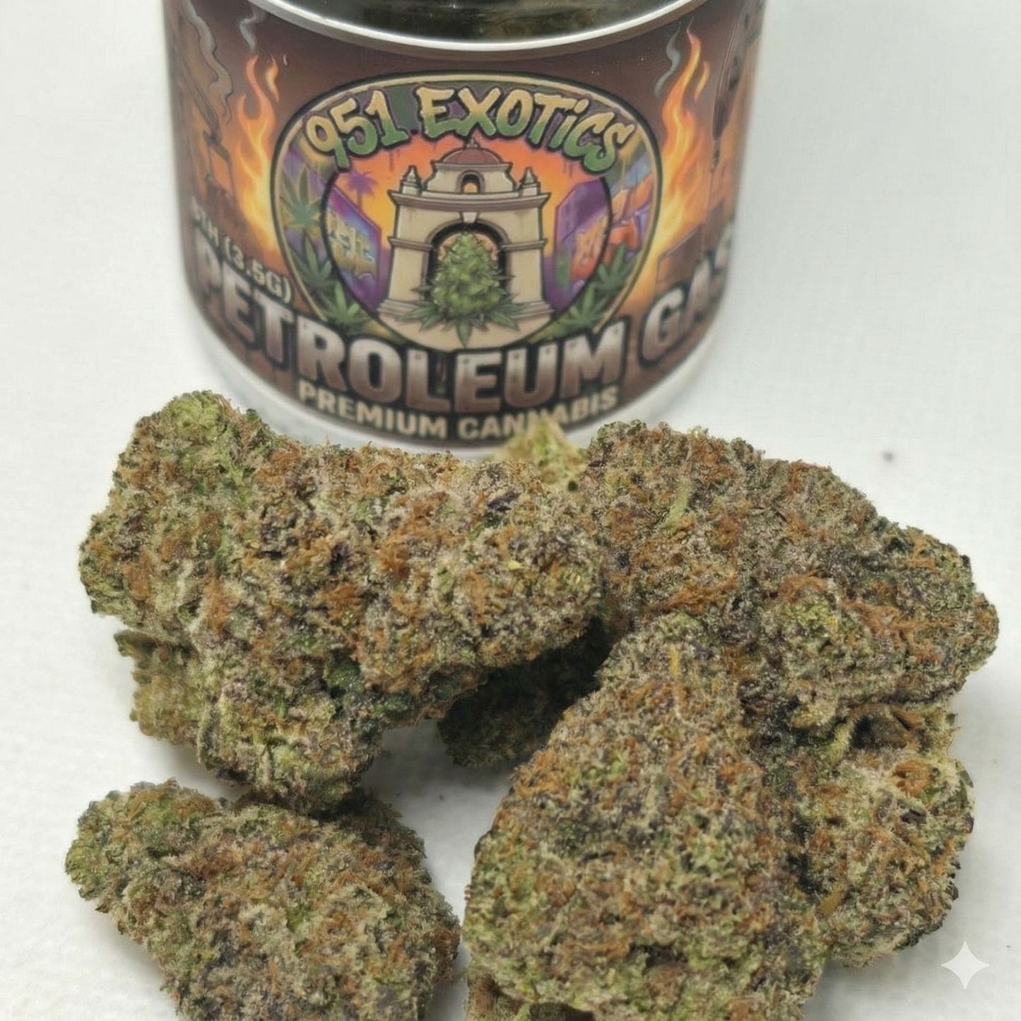 951 Exotics - Petroleum Gas - 3.5g Topshelf Flower