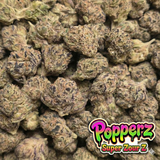 Popperz - Super Zour Z - 28g(1oz) Indoor Flower (Smalls)