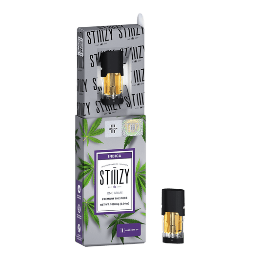 STIIIZY- HARDCORE OG - PREMIUM THC POD 1G STIIIZY
