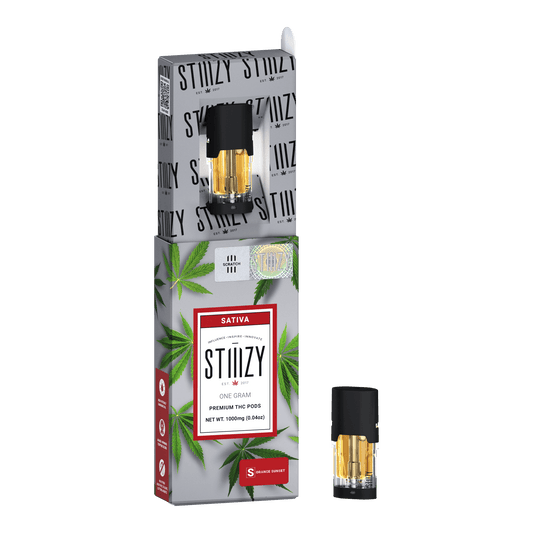 STIIIZY - ORANGE SUNSET - PREMIUM THC POD 1G