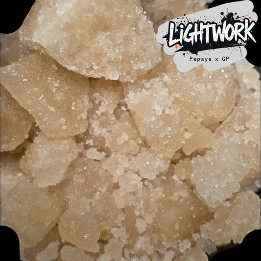 LIGHTWORK / PAPAYA X GP / 1G LIVE RESIN MICRO DIAMONDS