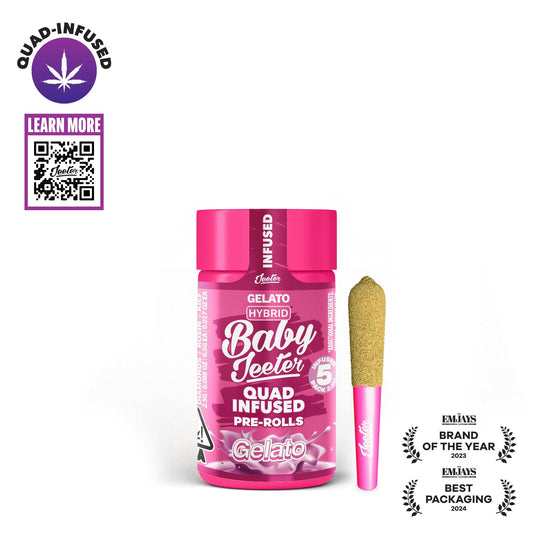 Baby Jeeter | Quad-Infused - Gelato