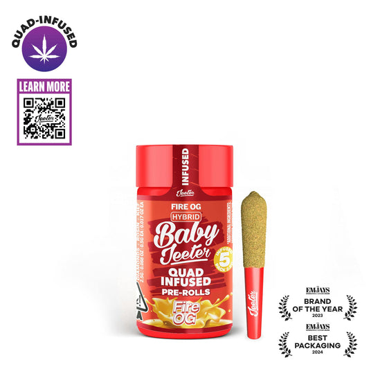 Baby Jeeter | Quad-Infused - Fire OG