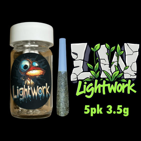 LIGHTWORK / CACTUS COOLER INFUSED PREROLL 5PK 3.5G