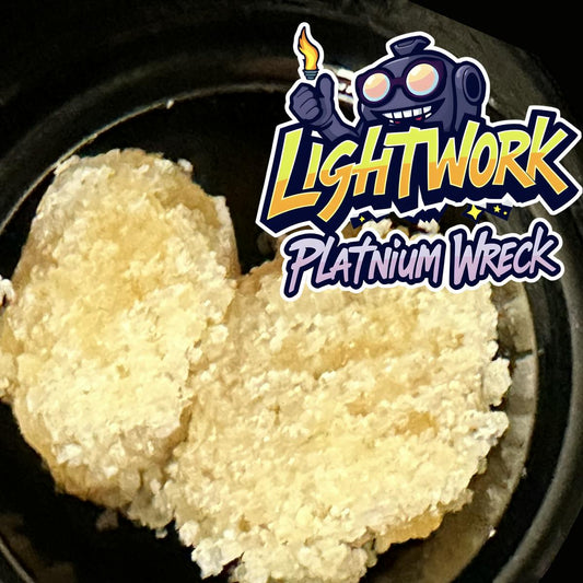 LIGHTWORK / PLATNIUM WRECK / 1g LIVE RESIN CRUMBLE