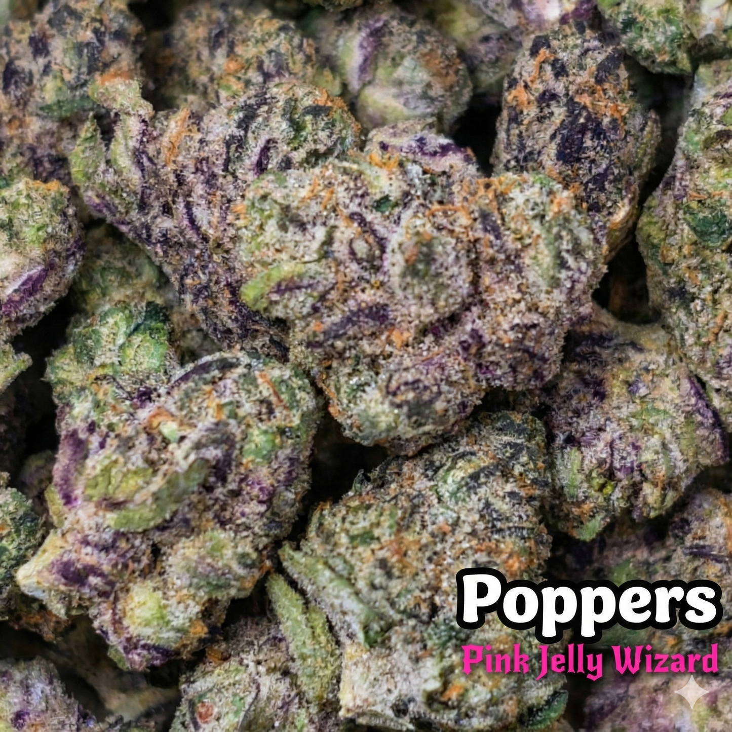 Popperz -Pink Jelly Wizard - 28g(1oz) Indoor Flower (SMALLS)